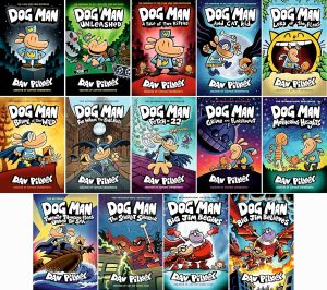 Dog Man Series Complete Collection Set (Books 1–14)
